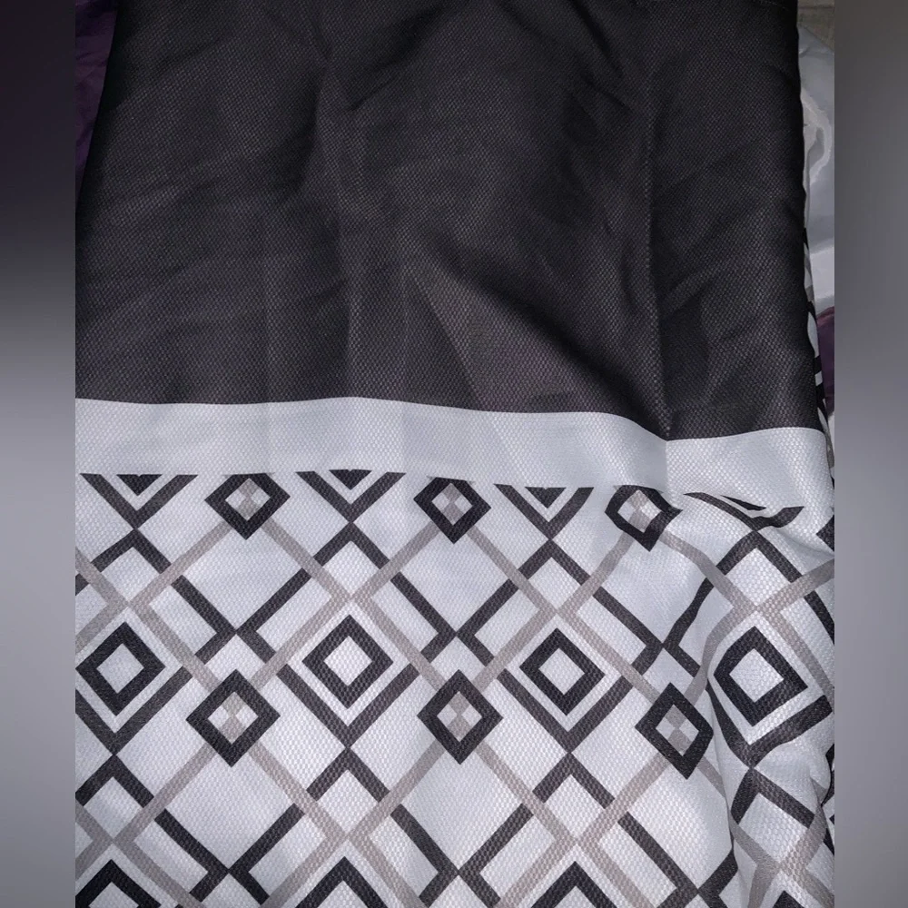 2 ~ Standard size shower curtains